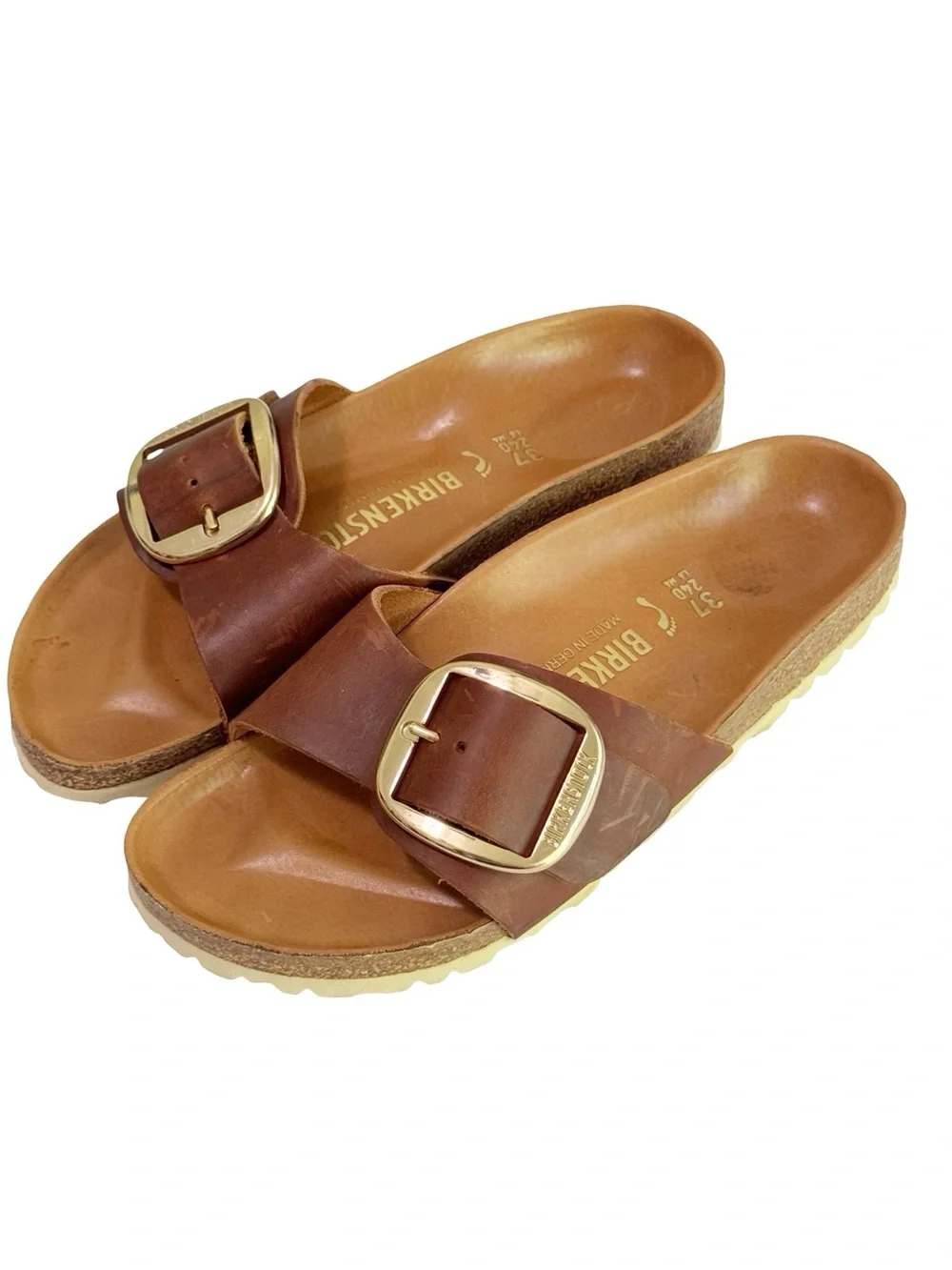 Birksenstock Madrid Big Buckle Oiled Sandal 37 6.5